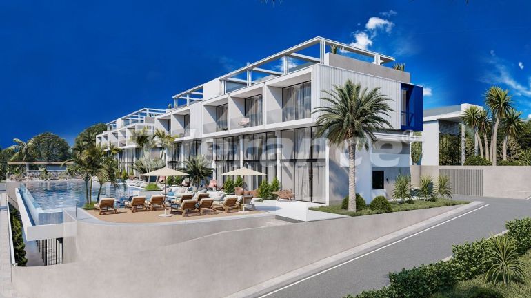 Appartement du développeur еn Kyrénia, Chypre du Nord vue sur la mer piscine versement - acheter un bien immobilier en Turquie - 83575