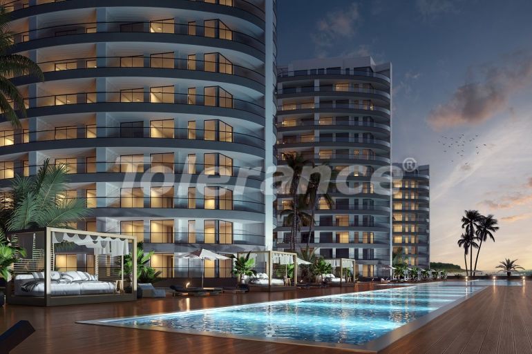 Apartment from the developer in Kyrenia, Northern Cyprus with sea view with pool with installment - 84541 Apartment from the developer in Kyrenia, Northern Cyprus with sea view with pool with installment - buy realty in Turkey - 84541
