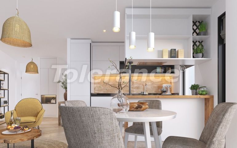 Apartment from the developer in Kyrenia, Northern Cyprus with sea view with pool with installment - 84557 Apartment from the developer in Kyrenia, Northern Cyprus with sea view with pool with installment - buy realty in Turkey - 84557