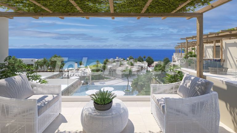 Apartment from the developer in Kyrenia, Northern Cyprus with sea view with pool with installment - 87265 Apartment from the developer in Kyrenia, Northern Cyprus with sea view with pool with installment - buy realty in Turkey - 87265
