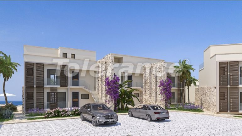 Apartment from the developer in Kyrenia, Northern Cyprus with sea view with pool with installment - 87277 Apartment from the developer in Kyrenia, Northern Cyprus with sea view with pool with installment - buy realty in Turkey - 87277