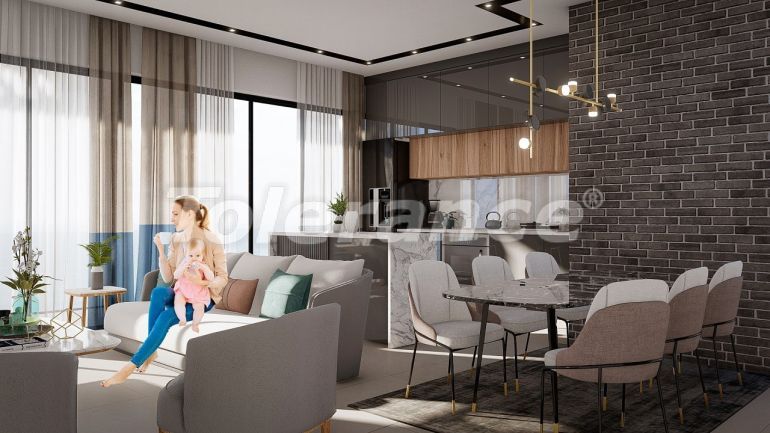 Appartement van de ontwikkelaar in Kyrenie, Noord-Cyprus zeezicht zwembad afbetaling - onroerend goed kopen in Turkije - 87468