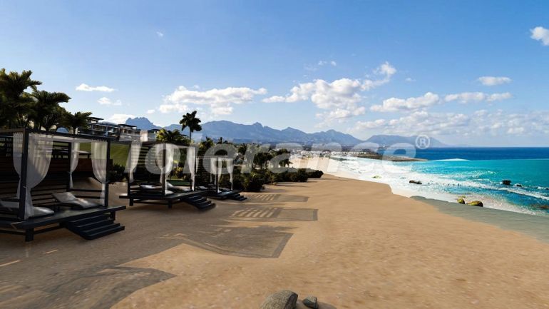 Appartement van de ontwikkelaar in Kyrenie, Noord-Cyprus zeezicht zwembad afbetaling - onroerend goed kopen in Turkije - 87487