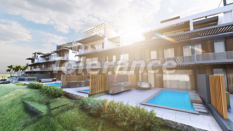 Appartement van de ontwikkelaar in Kyrenie, Noord-Cyprus zeezicht zwembad afbetaling - onroerend goed kopen in Turkije - 87494