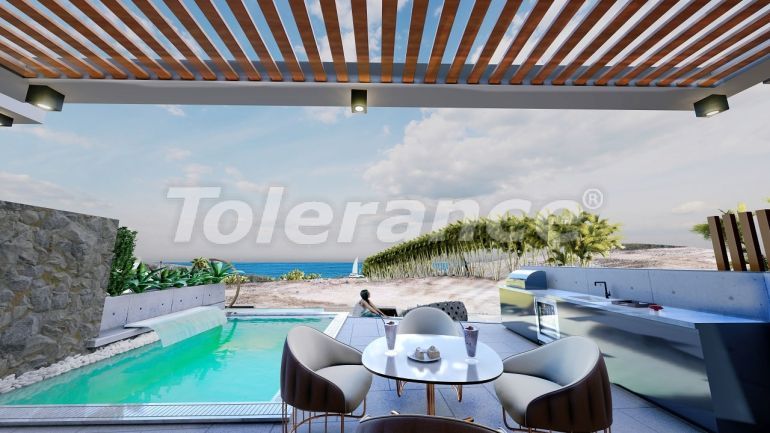 Appartement van de ontwikkelaar in Kyrenie, Noord-Cyprus zeezicht zwembad afbetaling - onroerend goed kopen in Turkije - 87498