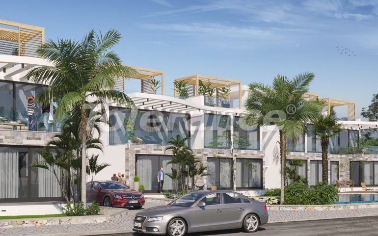 Appartement van de ontwikkelaar in Kyrenie, Noord-Cyprus zeezicht zwembad afbetaling - onroerend goed kopen in Turkije - 87549