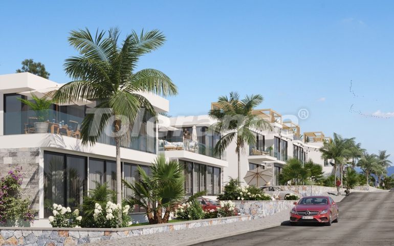 Appartement van de ontwikkelaar in Kyrenie, Noord-Cyprus zeezicht zwembad afbetaling - onroerend goed kopen in Turkije - 87554