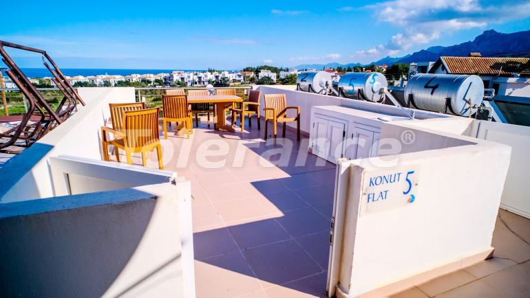 آپارتمان که در کیرینیا, قبرس شمالی منظره دریا استخر - خرید ملک در ترکیه - 88611