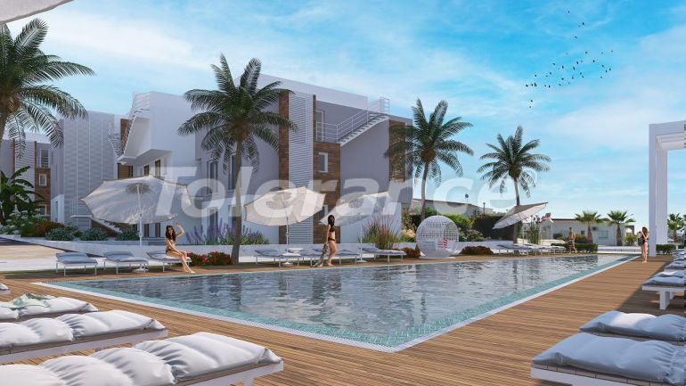 شقق من المتعهد في:في كيرينيا, قبرص الشمالية اطلالة على البحر مسبح تقسيط - شراء عقار في تركيا - 88669