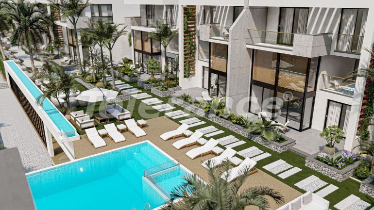 Appartement du développeur еn Kyrénia, Chypre du Nord vue sur la mer piscine - 89087 Appartement du développeur еn Kyrénia, Chypre du Nord vue sur la mer piscine - acheter un bien immobilier en Turquie - 89087