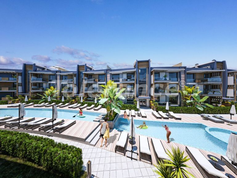 Apartment from the developer in Kyrenia, Northern Cyprus with pool with installment - 90119 Apartment from the developer in Kyrenia, Northern Cyprus with pool with installment - buy realty in Turkey - 90119