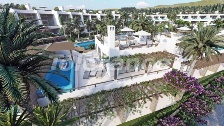Appartement du développeur еn Kyrénia, Chypre du Nord vue sur la mer piscine - acheter un bien immobilier en Turquie - 90186