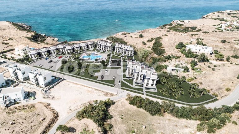 آپارتمان از سازنده که در گیرنه, قبرس شمالی منظره دریا استخر اقساط - خرید ملک در ترکیه - 90854