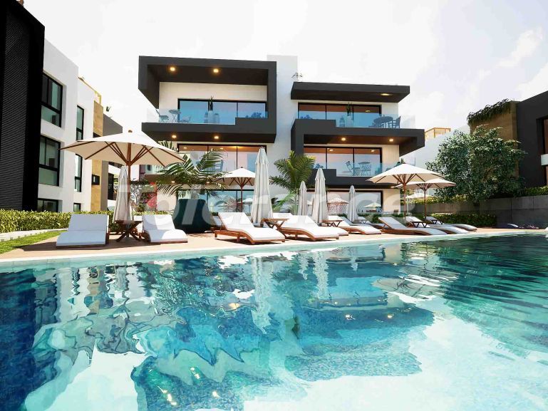 آپارتمان از سازنده که در گیرنه, قبرس شمالی منظره دریا استخر اقساط - خرید ملک در ترکیه - 91170