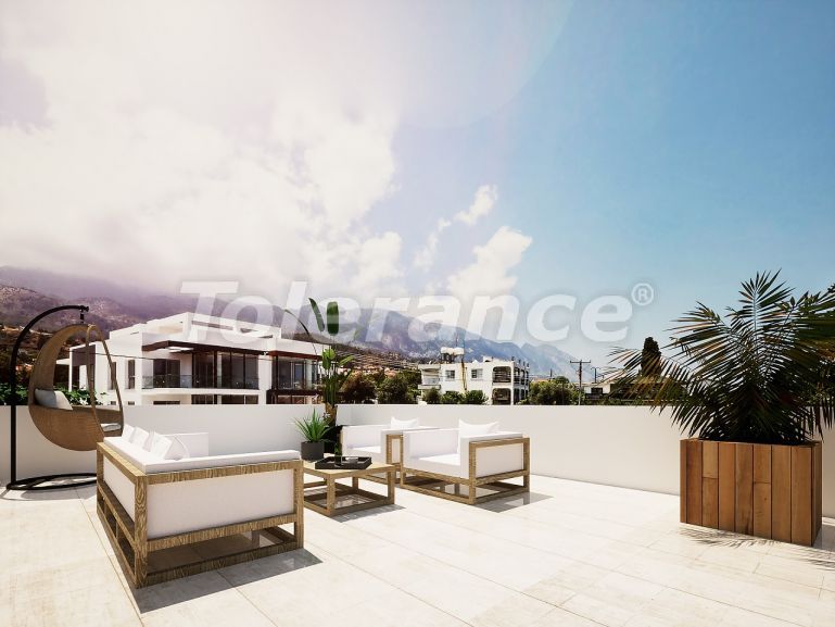 آپارتمان از سازنده که در گیرنه, قبرس شمالی منظره دریا استخر اقساط - خرید ملک در ترکیه - 91182