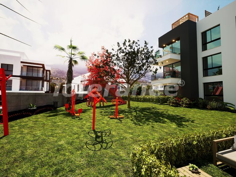 آپارتمان از سازنده که در گیرنه, قبرس شمالی منظره دریا استخر اقساط - خرید ملک در ترکیه - 91188