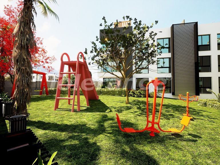 آپارتمان از سازنده که در گیرنه, قبرس شمالی منظره دریا استخر اقساط - خرید ملک در ترکیه - 91190