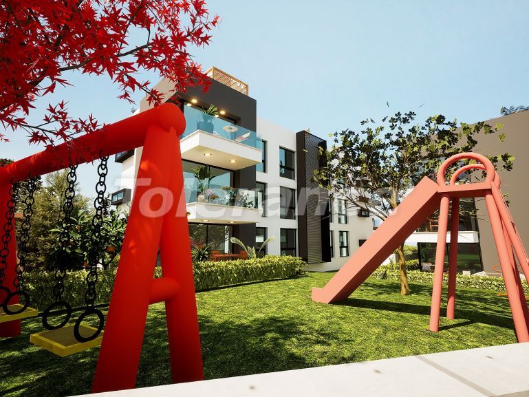 آپارتمان از سازنده که در گیرنه, قبرس شمالی منظره دریا استخر اقساط - خرید ملک در ترکیه - 91191