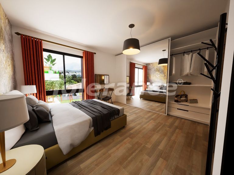 آپارتمان از سازنده که در گیرنه, قبرس شمالی منظره دریا استخر اقساط - خرید ملک در ترکیه - 91197