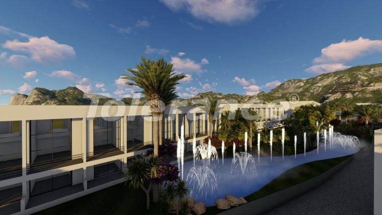 Apartment from the developer in Kyrenia, Northern Cyprus with sea view with pool with installment - 92622 Apartment from the developer in Kyrenia, Northern Cyprus with sea view with pool with installment - buy realty in Turkey - 92622