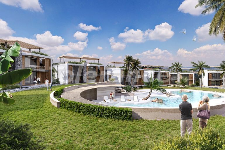 Appartement du développeur еn Kyrénia, Chypre du Nord vue sur la mer piscine versement - acheter un bien immobilier en Turquie - 93149