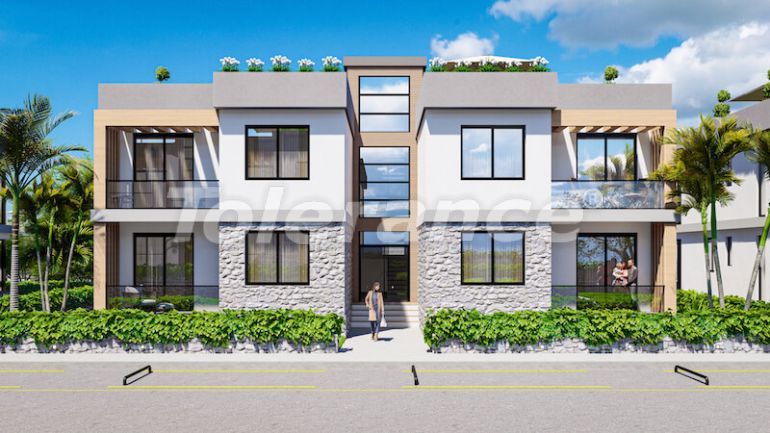Apartment from the developer in Kyrenia, Northern Cyprus with sea view with pool with installment - buy realty in Turkey - 93224