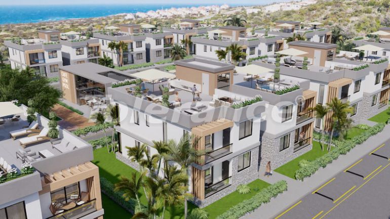 Apartment from the developer in Kyrenia, Northern Cyprus with sea view with pool with installment - buy realty in Turkey - 93234