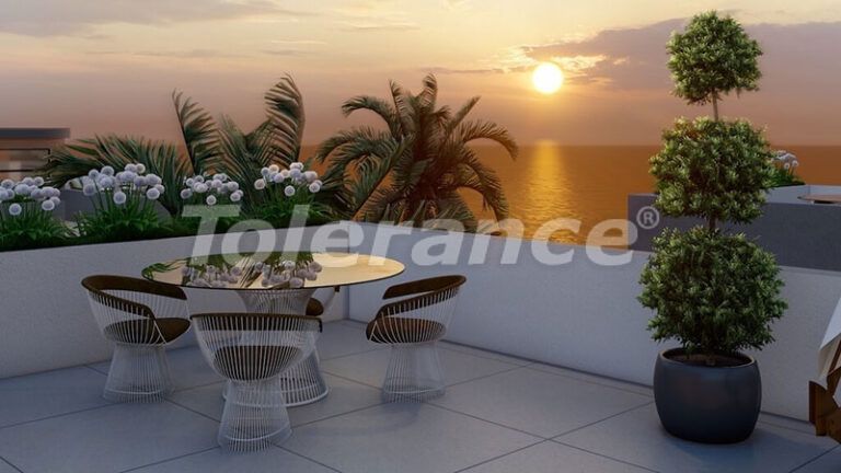 Apartment from the developer in Kyrenia, Northern Cyprus with sea view with pool with installment - buy realty in Turkey - 93248