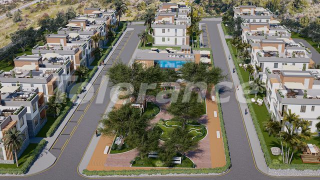 Apartment from the developer in Kyrenia, Northern Cyprus with sea view with pool with installment - buy realty in Turkey - 93249