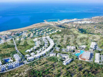 آپارتمان از سازنده که در کیرینیا, قبرس شمالی منظره دریا استخر اقساط - خرید ملک در ترکیه - 93308