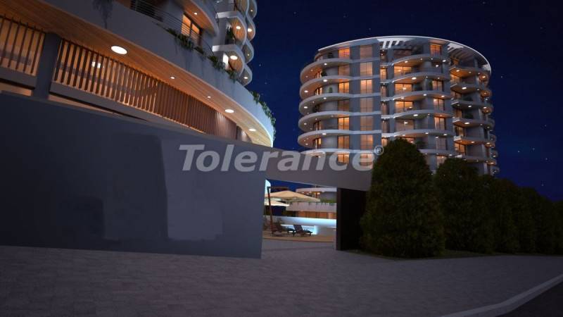 Appartement van de ontwikkelaar in Kyrenie, Noord-Cyprus zeezicht zwembad - onroerend goed kopen in Turkije - 73786