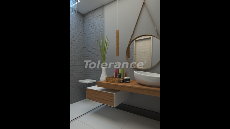 Appartement van de ontwikkelaar in Kyrenie, Noord-Cyprus zeezicht zwembad - onroerend goed kopen in Turkije - 73791