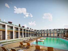 Appartement van de ontwikkelaar in Kyrenie, Noord-Cyprus zeezicht zwembad - onroerend goed kopen in Turkije - 90393