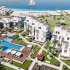 Appartement van de ontwikkelaar in Kyrenie, Noord-Cyprus zeezicht zwembad afbetaling - onroerend goed kopen in Turkije - 72479