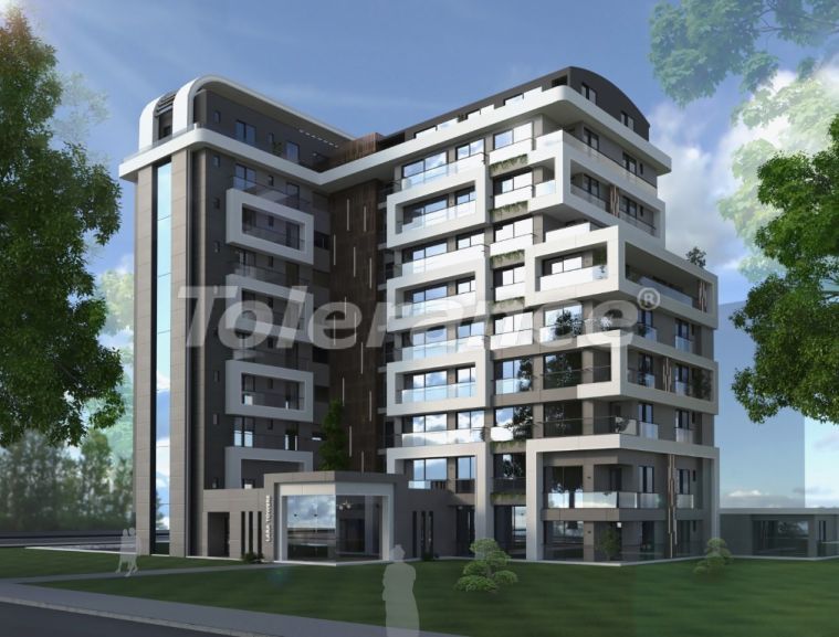 Apartment from the developer in Lara, Antalya with sea view with pool with installment - buy realty in Turkey - 106046