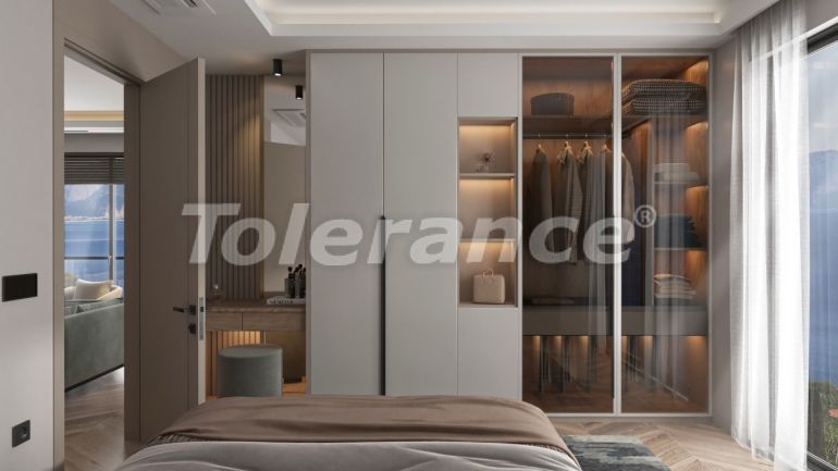 Apartment from the developer in Lara, Antalya with sea view with pool with installment - 106051 Apartment from the developer in Lara, Antalya with sea view with pool with installment - buy realty in Turkey - 106051