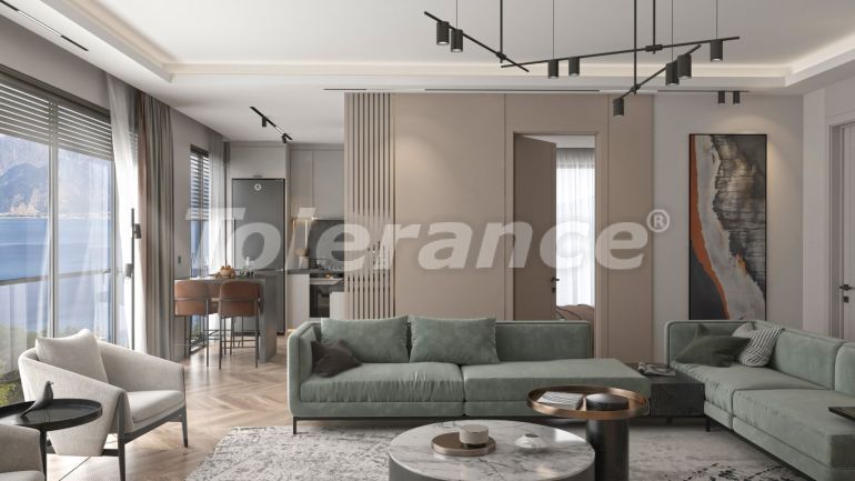 Apartment from the developer in Lara, Antalya with sea view with pool with installment - 106053 Apartment from the developer in Lara, Antalya with sea view with pool with installment - buy realty in Turkey - 106053
