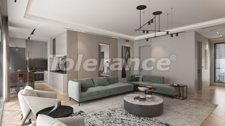 Apartment from the developer in Lara, Antalya with sea view with pool with installment - 106056 Apartment from the developer in Lara, Antalya with sea view with pool with installment - buy realty in Turkey - 106056
