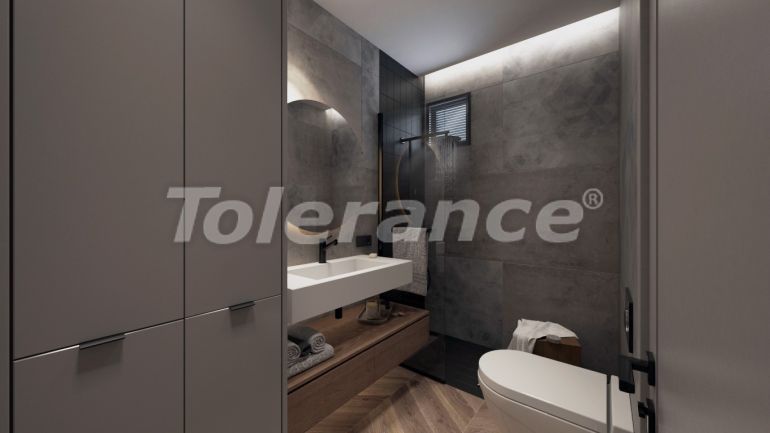 Apartment from the developer in Lara, Antalya with sea view with pool with installment - 106057 Apartment from the developer in Lara, Antalya with sea view with pool with installment - buy realty in Turkey - 106057