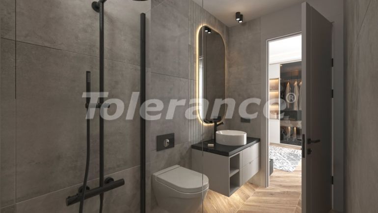Apartment from the developer in Lara, Antalya with sea view with pool with installment - 106061 Apartment from the developer in Lara, Antalya with sea view with pool with installment - buy realty in Turkey - 106061