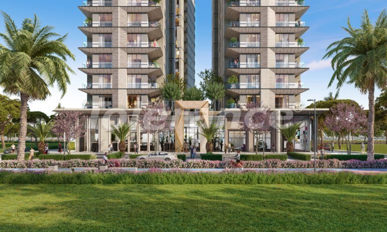 Apartment from the developer in Lara, Antalya with sea view with installment - 109708 Apartment from the developer in Lara, Antalya with sea view with installment - buy realty in Turkey - 109708