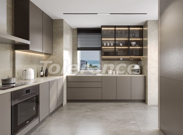 Apartment from the developer in Lara, Antalya with sea view with installment - 109720 Apartment from the developer in Lara, Antalya with sea view with installment - buy realty in Turkey - 109720