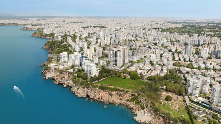 Appartement van de ontwikkelaar in Lara, Antalya zeezicht afbetaling - onroerend goed kopen in Turkije - 109722