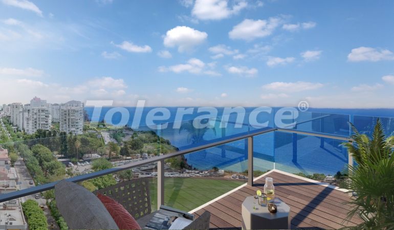 Apartment from the developer in Lara, Antalya with sea view with installment - 109723 Apartment from the developer in Lara, Antalya with sea view with installment - buy realty in Turkey - 109723