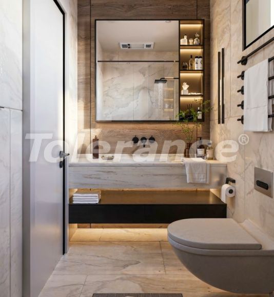 Appartement van de ontwikkelaar in Lara, Antalya zwembad afbetaling - onroerend goed kopen in Turkije - 136155