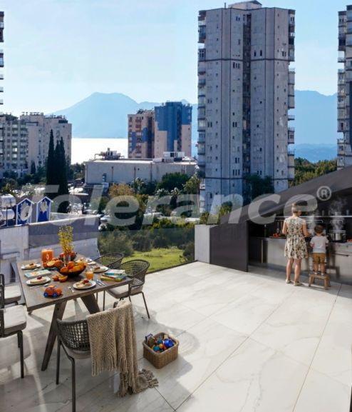 Appartement van de ontwikkelaar in Lara, Antalya zwembad afbetaling - onroerend goed kopen in Turkije - 136190