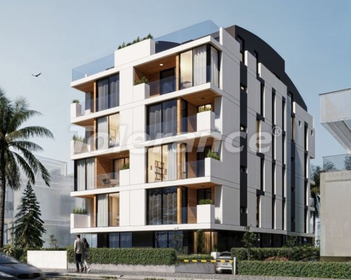 Appartement van de ontwikkelaar in Lara, Antalya zwembad afbetaling - onroerend goed kopen in Turkije - 136209