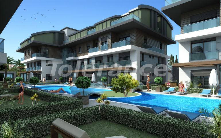 Apartment from the developer in Lara, Antalya with sea view with pool - buy realty in Turkey - 44865