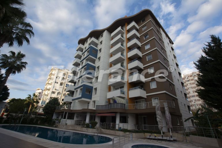 Apartment in Lara, Antalya with sea view with pool - buy realty in Turkey - 68139