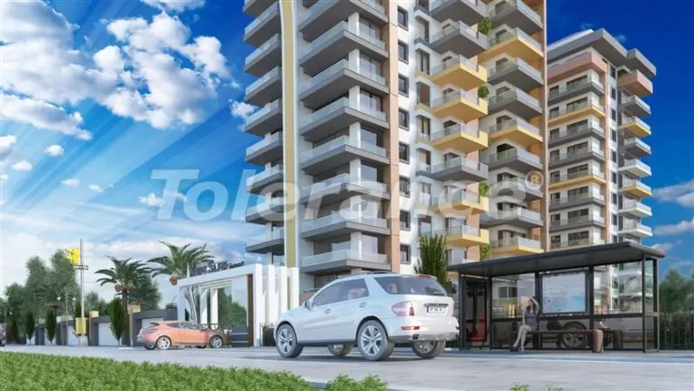 Appartement van de ontwikkelaar in Mahmutlar, Alanya zeezicht zwembad - 17730 Appartement van de ontwikkelaar in Mahmutlar, Alanya zeezicht zwembad - onroerend goed kopen in Turkije - 17730